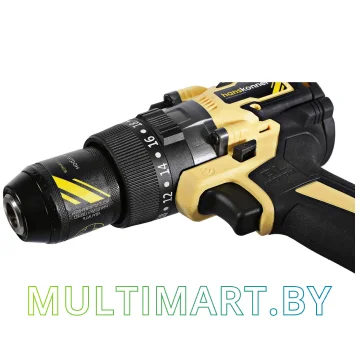 Ударная дрель-шуруповерт Hanskonner HCD18165BLI (с 2-мя АКБ, кейс) картинка 10